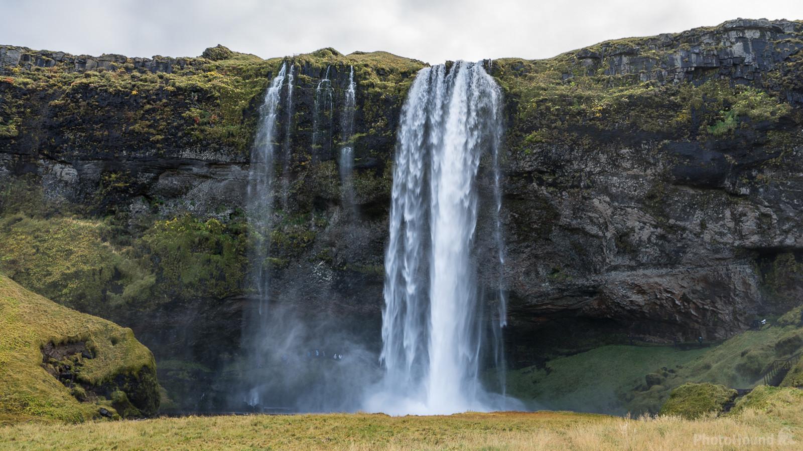 Image of Seljalandsfoss - walk behind the waterfall by James Billings.