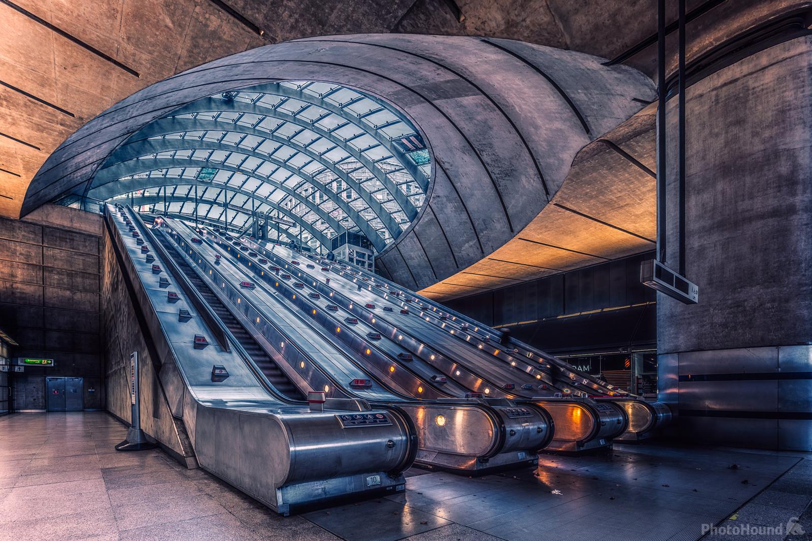 Image of Canary Wharf Underground Station by JAMES BILLINGS