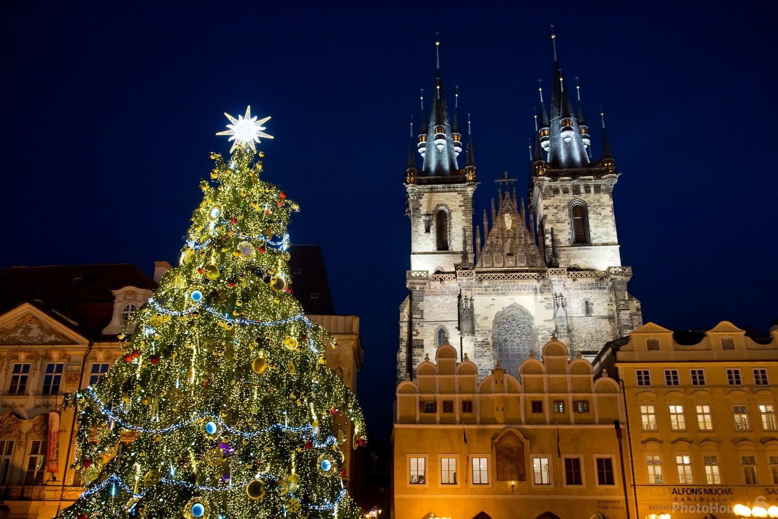 Image of Prague Christmas Market at Old Town Square by VOJTa Herout