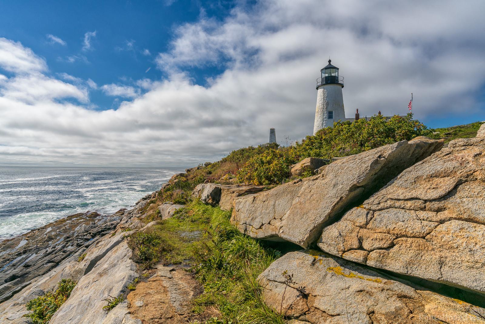 Image of Pemaquid Point Lighthouse by JAMES BILLINGS