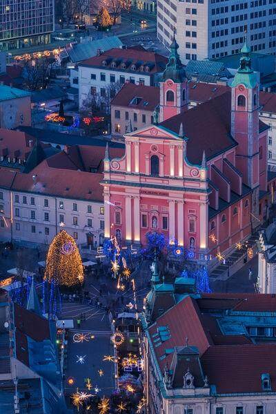 Slovenia images - Festive Ljubljana