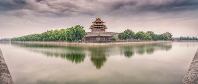 China images - Forbidden City - northern walls