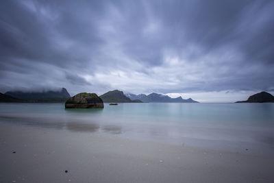 Nordland instagram spots - Haukland beach