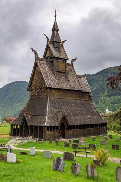 Norway photos - Hopperstad Stave Church - exterior