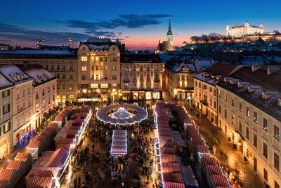 photography locations in Slovakia - Bratislava Christmas Markets