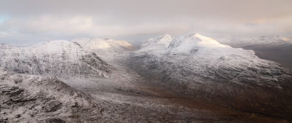 The Liathach ridge from the summit