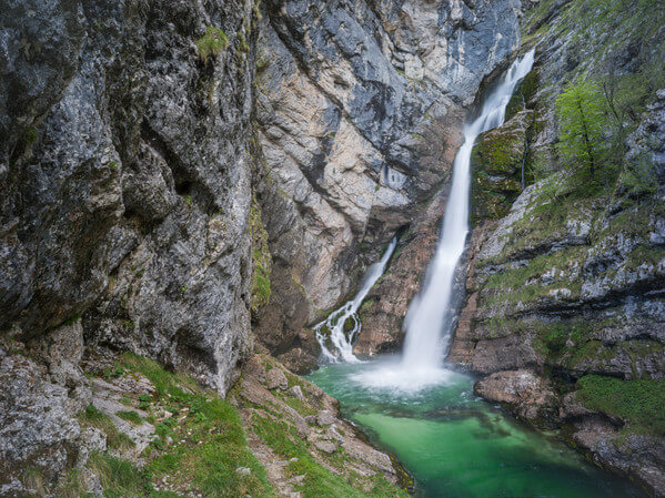 Savica Waterfall, Lake Bohinj