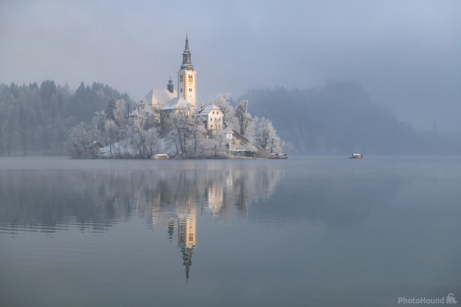 Image of Bled Lakeside Bench by Luka Esenko
