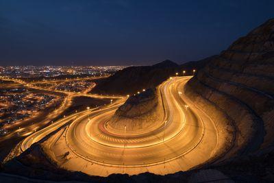 photo spots in Oman - The Al Amerat Cityscape
