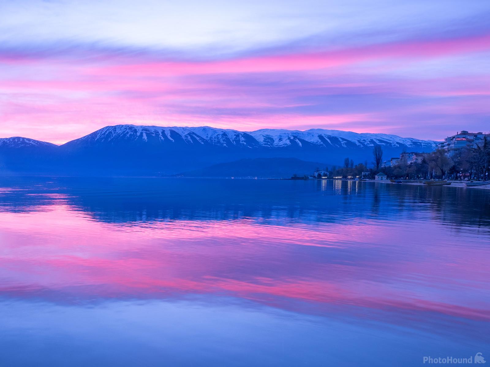 Image of South Western shore of Lake Ohrid, Pogradec by Judith Duddle