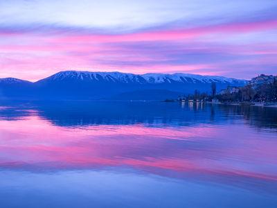 photos of Albania - South Western shore of Lake Ohrid, Pogradec