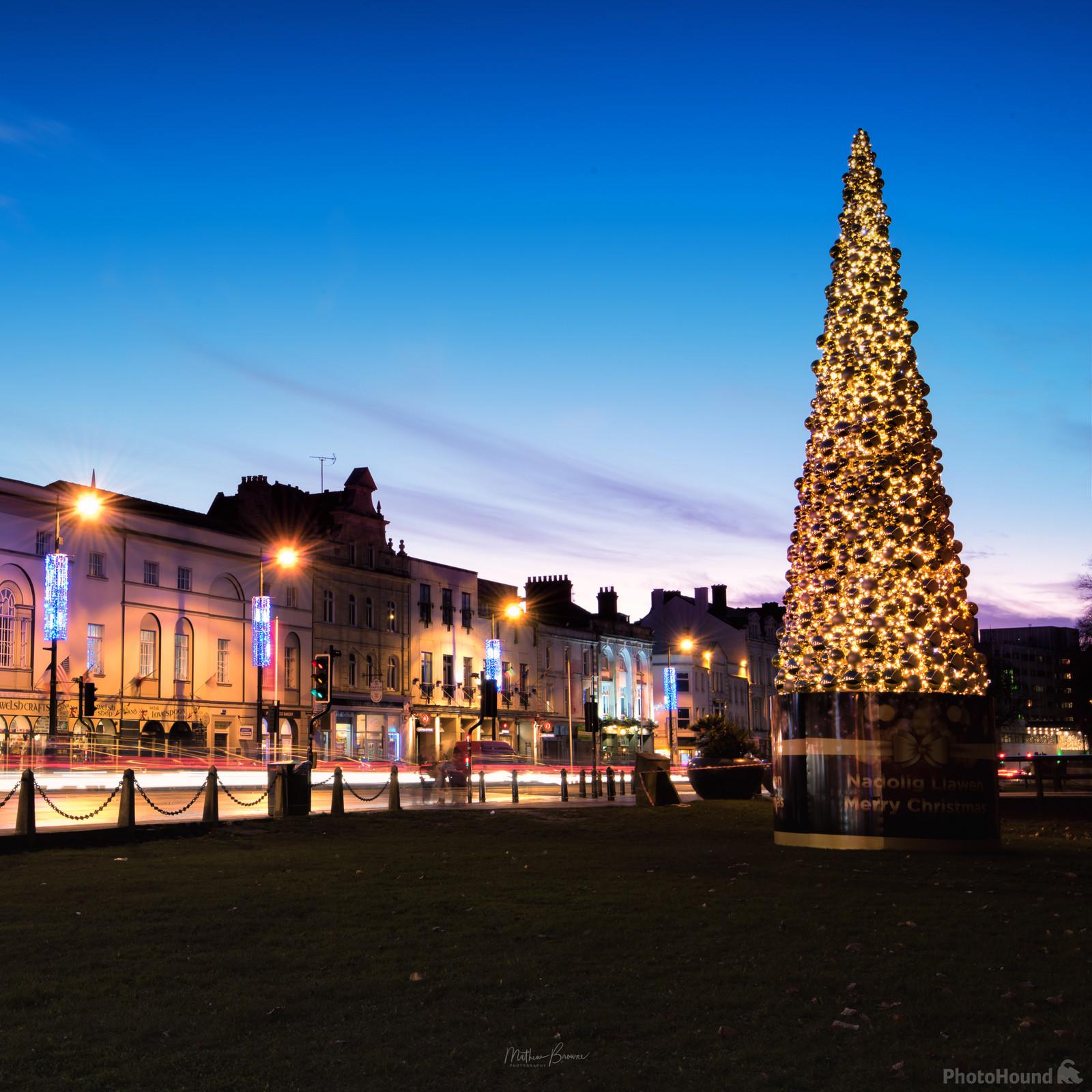 Image of Cardiff at Christmas by Mathew Browne