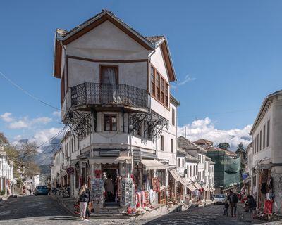 The old town of Gjirokaster is a UNESCO World Heritage Site with many well preserved buildings.