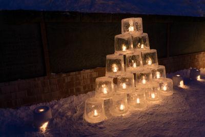 Japan images - The Otaru Snow Light Path Festival