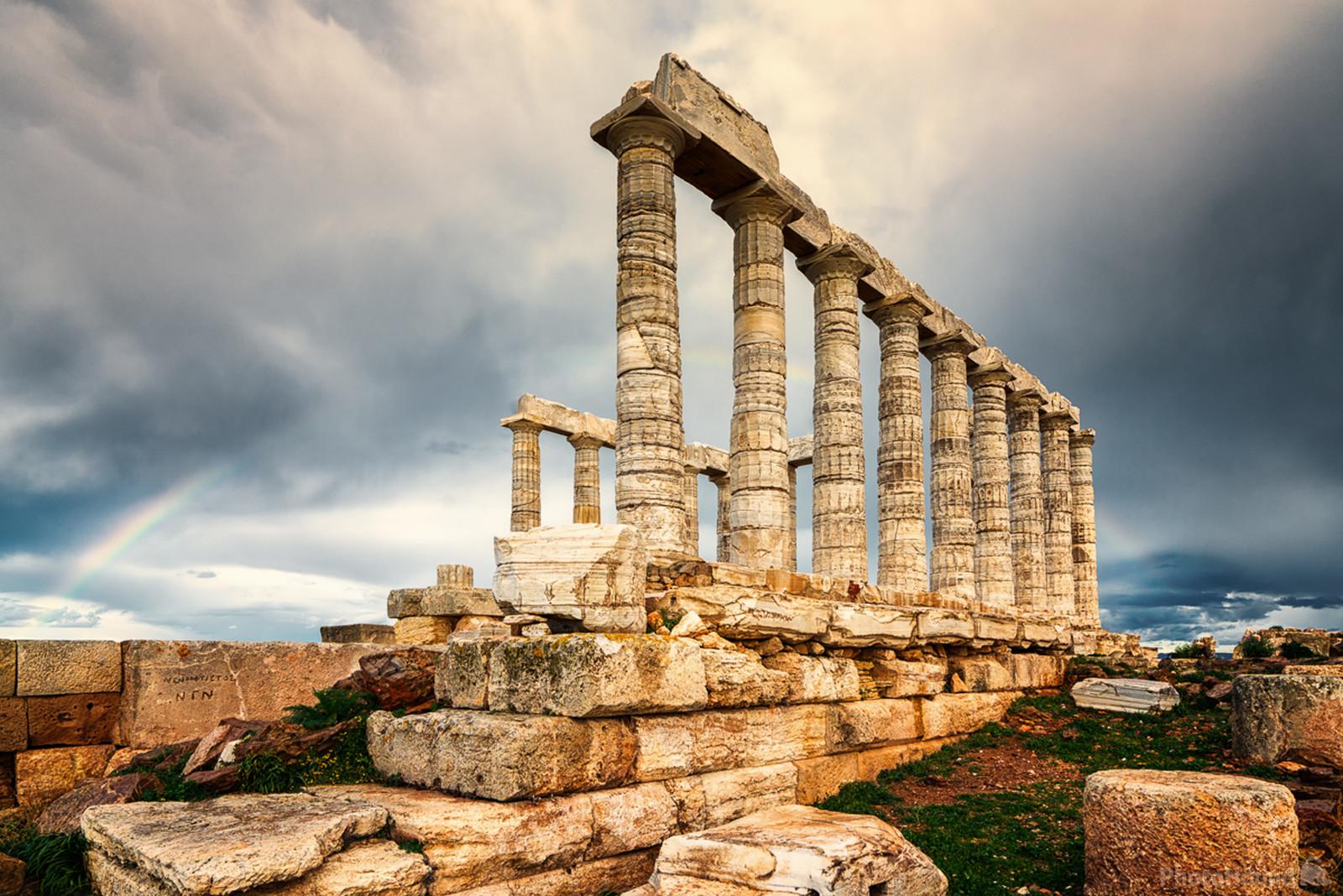 Image of Temple of Poseidon - Sounion by JAMES BILLINGS