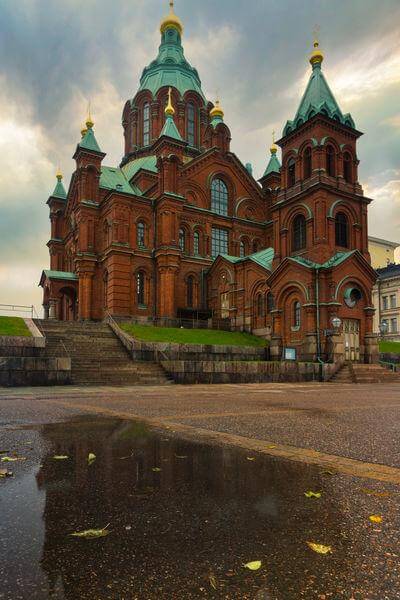 photo spots in Finland - Uspenski Cathedral
