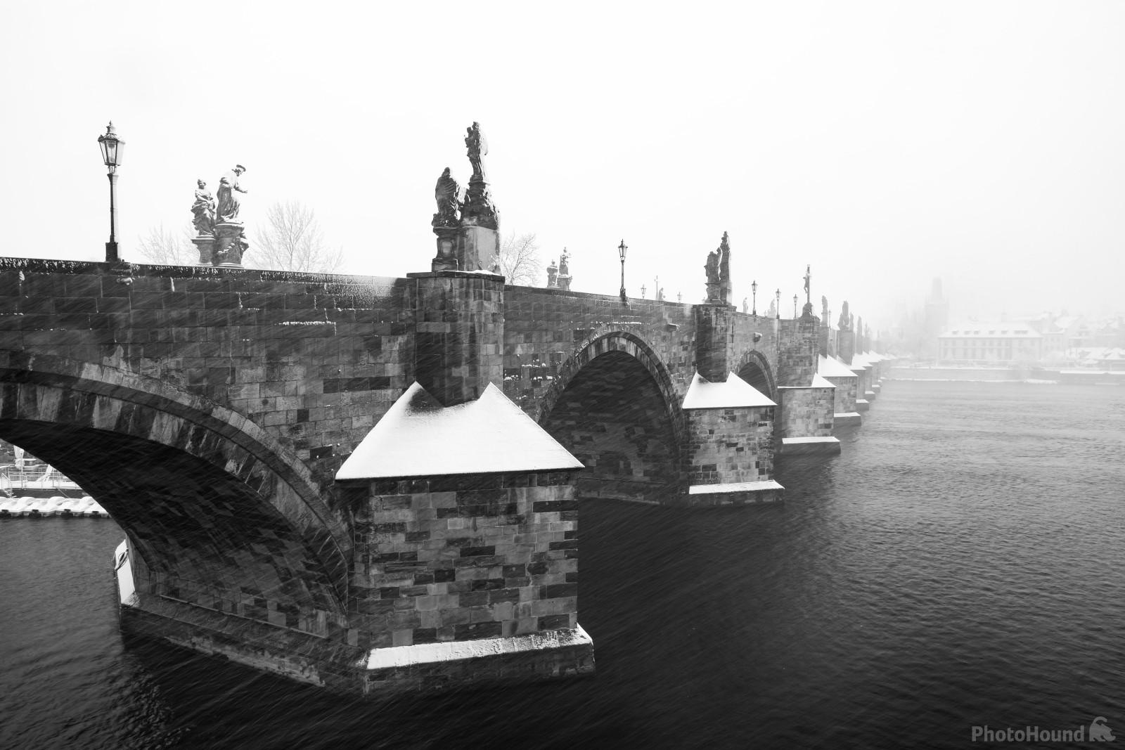 Image of Charles Bridge from the Křížovnické Square by VOJTa Herout