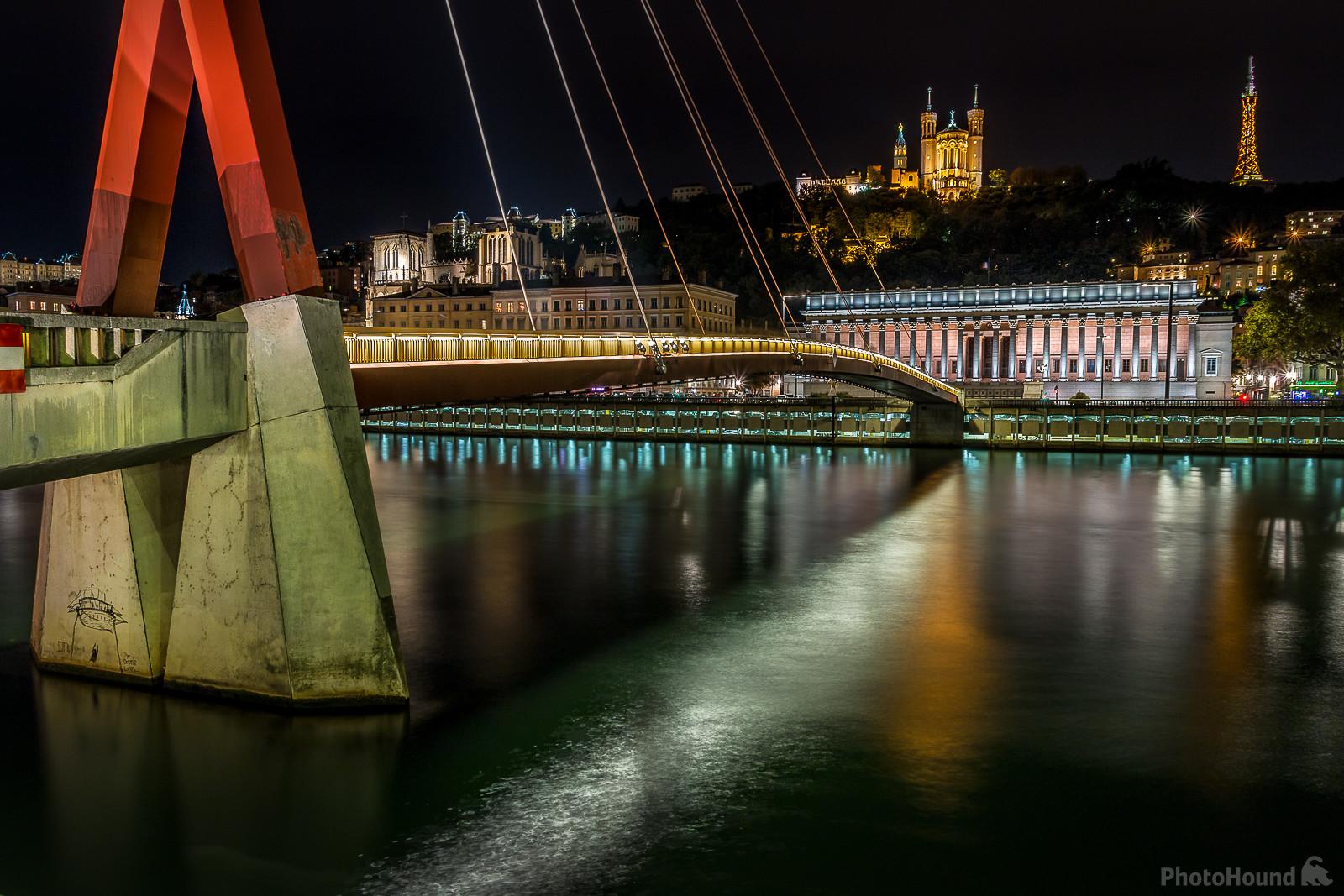 Image of The Saone view from the Palace of Justice Footbridge by Frédéric Monin