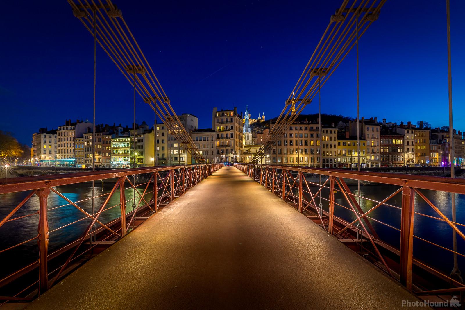 Image of The Saone view from the St-Vincent Footbridge by Frédéric Monin