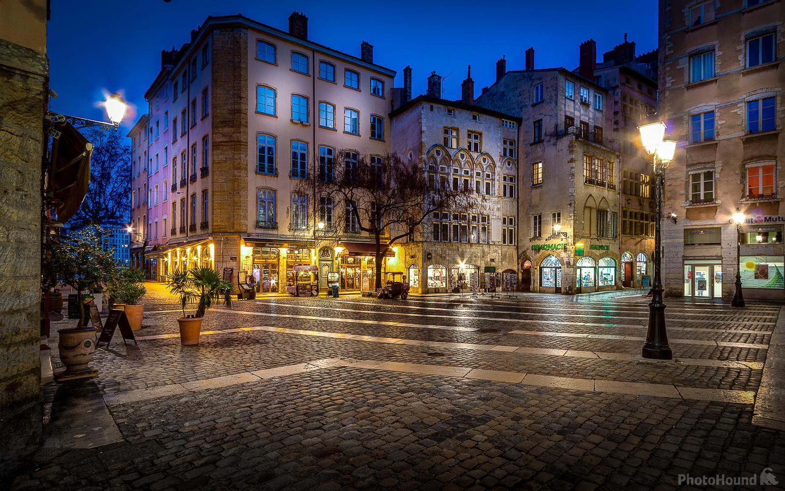Image of Change square in the Old Lyon by Frédéric Monin