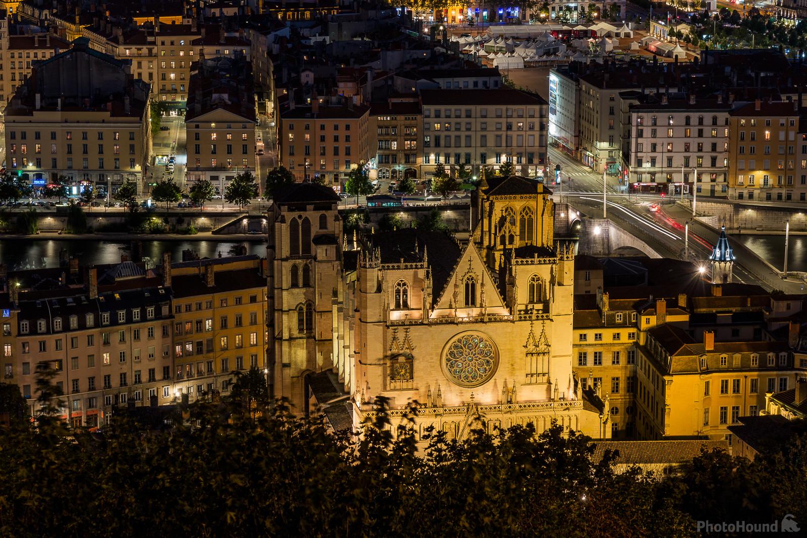 Image of Lyon view from the esplanade of the Basilica of Fourviere by Frédéric Monin