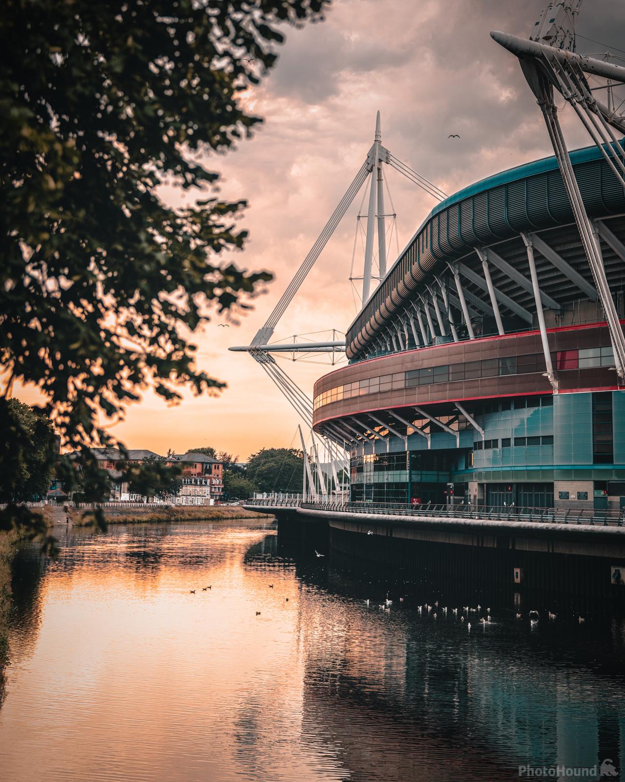 Image of Millennium Stadium & Taff River by Daniel Phillips