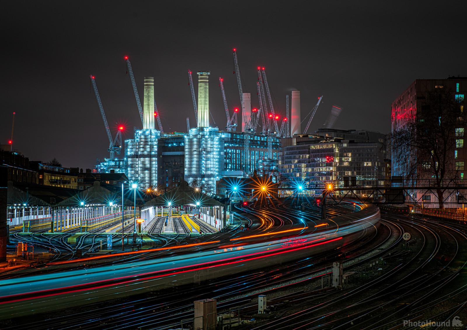 Image of Battersea Power Station from Ebury Bridge by JAMES BILLINGS