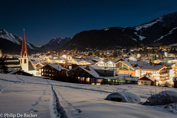 Seefeld in Tirol. A small town in Tirol has been a Olympic winter village in the past. Well know for winter sports.