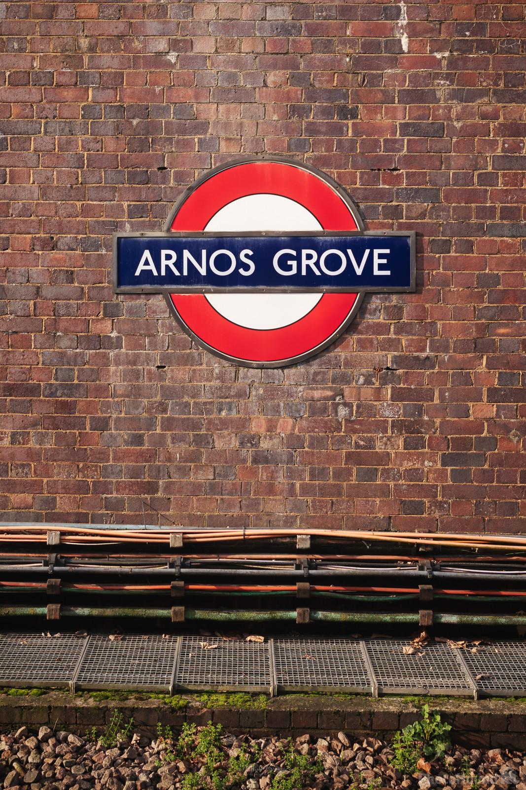 Image of Arnos Grove Station by Mathew Browne