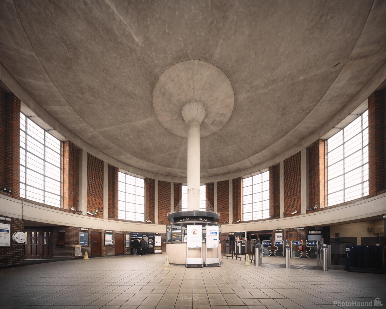 Image of Arnos Grove Station by Mathew Browne