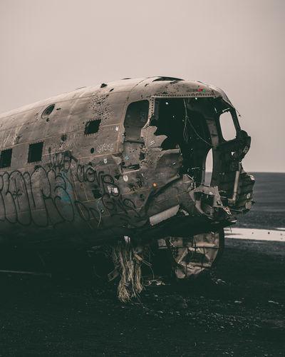 pictures of Iceland - Sólheimasandur plane Wreck.