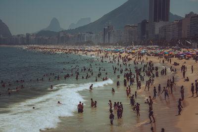images of Brazil - Copacabana Beach viewpoint