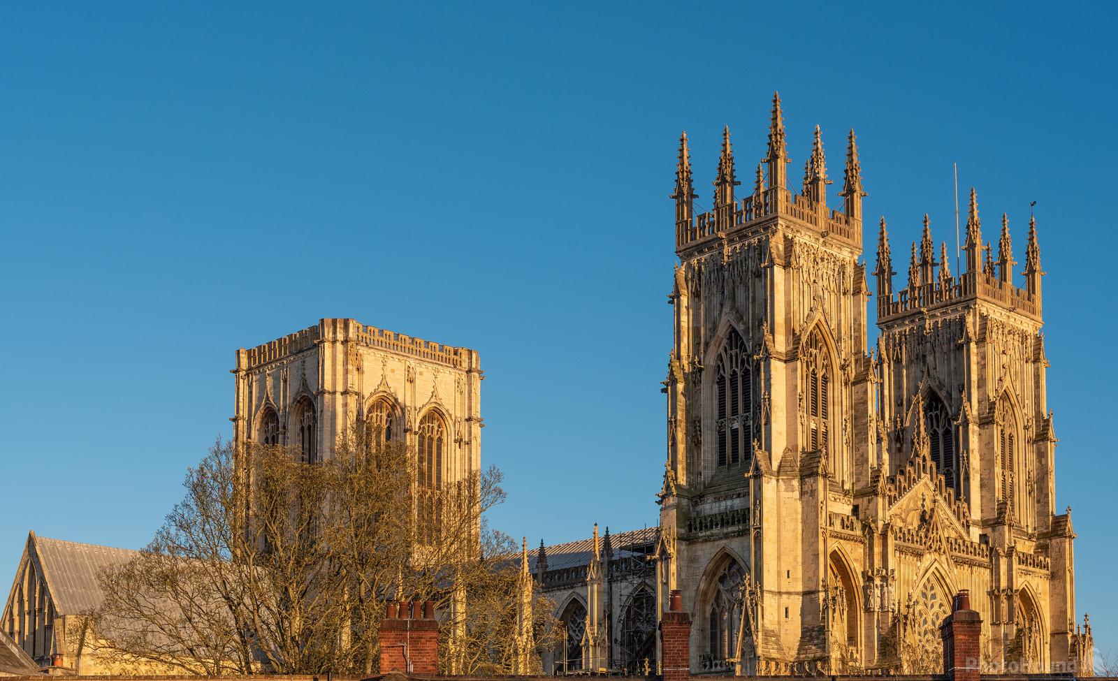Image of York Minster from the city walls by Andy Falconer