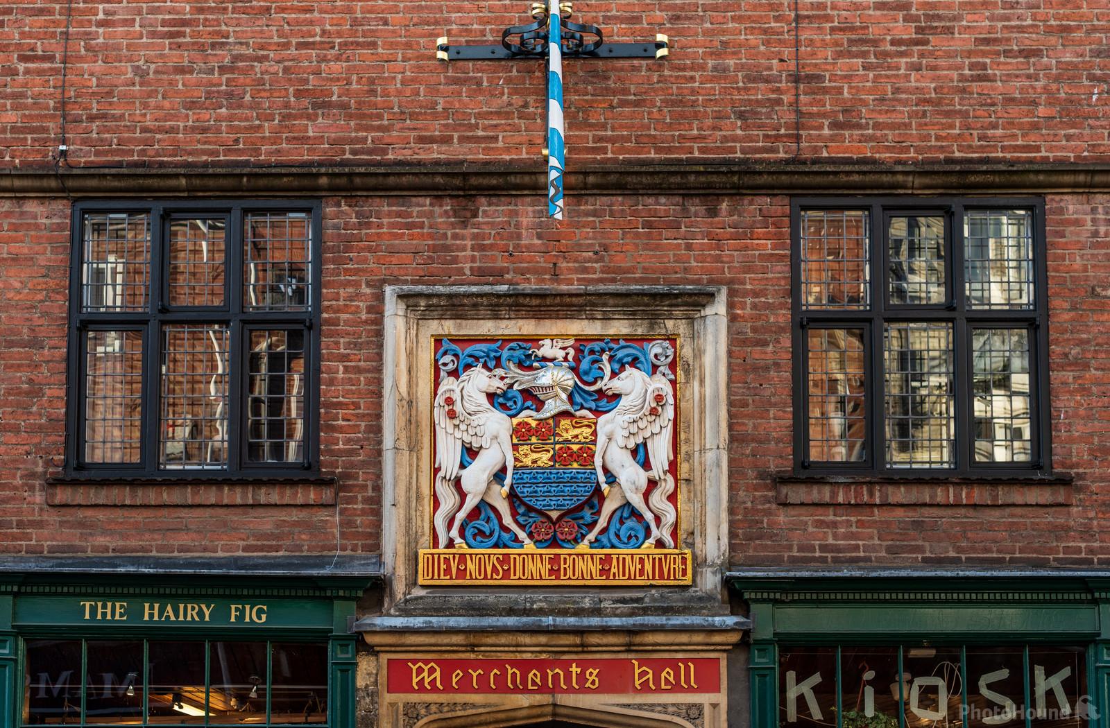Image of The Merchant Adventurers\' Hall entrance by Andy Falconer