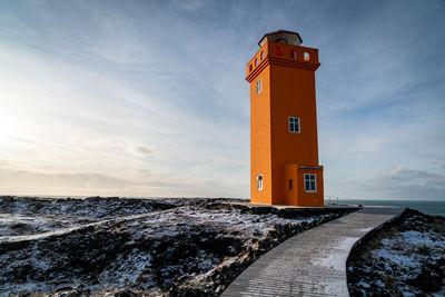 Iceland images - Svortuloft Lighthouse