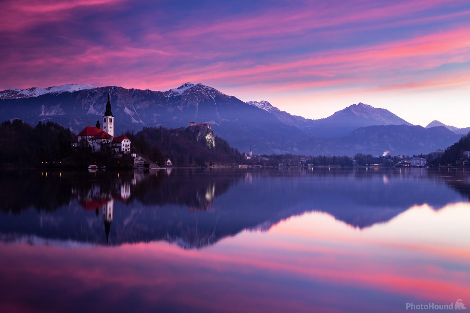 Image of Bled Lakeside Bench by Ian Middleton