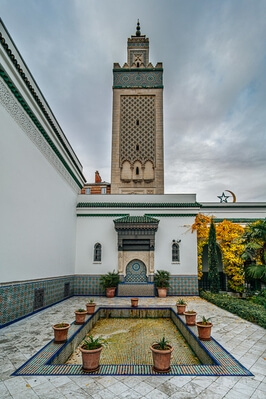 Pool and minaret