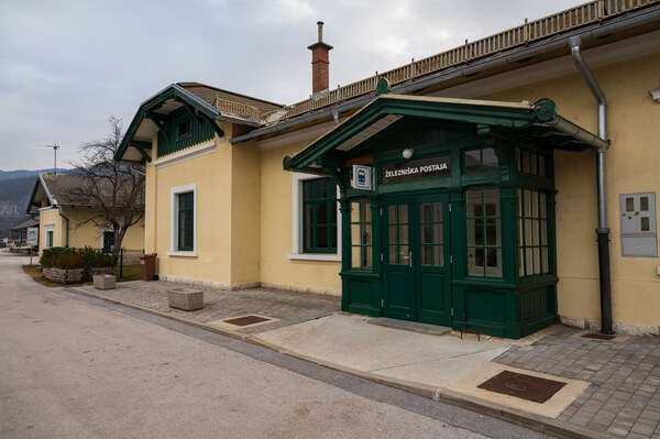 Train station at Bohinjska Bistrica