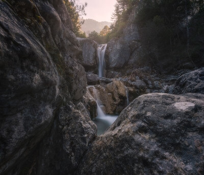Greece images - Orlias waterfall