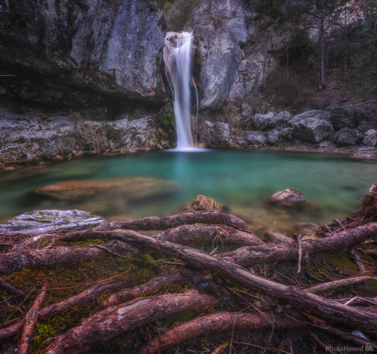 Image of Orlias waterfall by Natassa Triantafillou