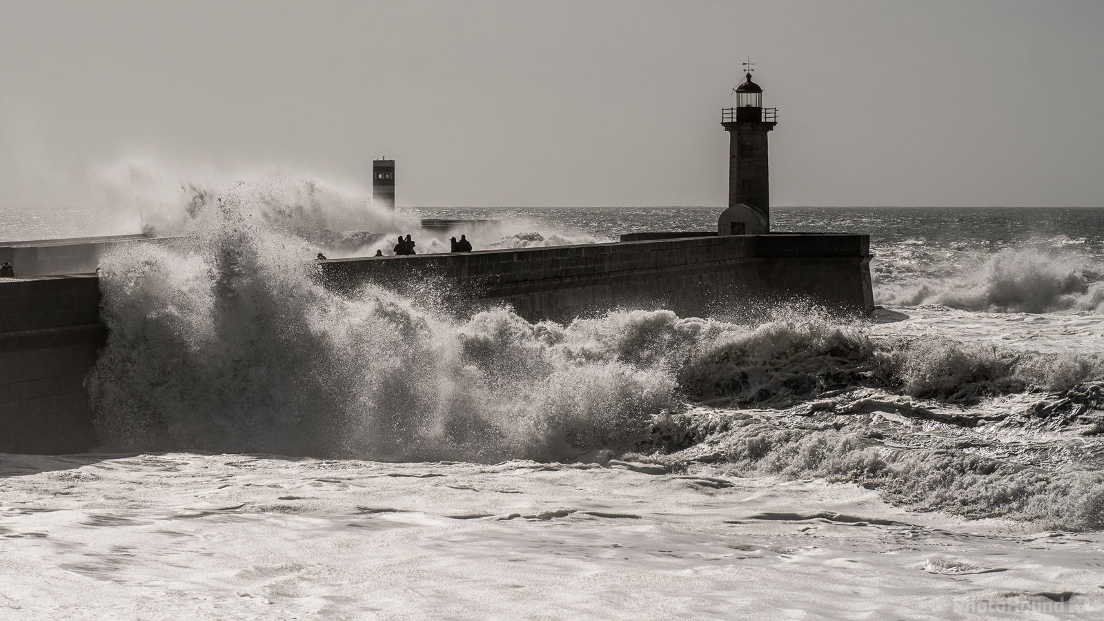 Image of Sea defences of the Douro River by James Billings.