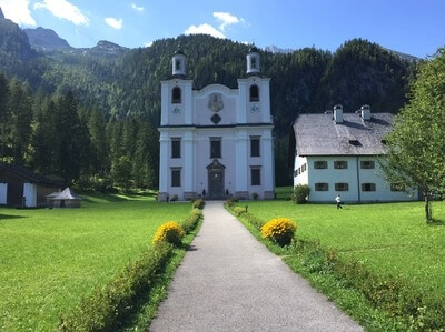 The church in Maria Kirchental. 