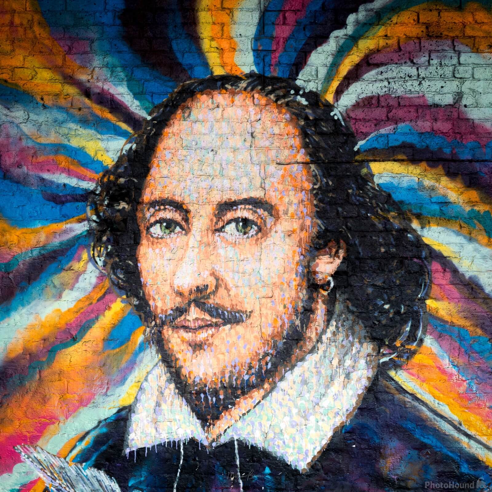Image of Shakespeare Mural by Mathew Browne