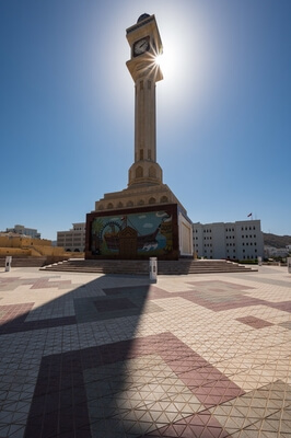 photos of Oman - Ruwi Clock Tower (برج الساعة روي)