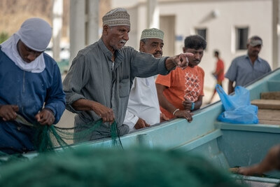 Oman photos - Mutrah Fish Market, Muscat