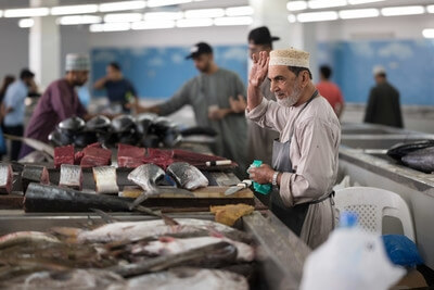 Oman pictures - Mutrah Fish Market, Muscat