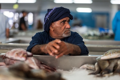 instagram spots in Oman - Mutrah Fish Market, Muscat