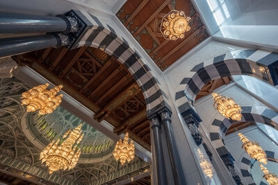 Oman photos - Sultan Qaboos Grand Mosque, Muscat