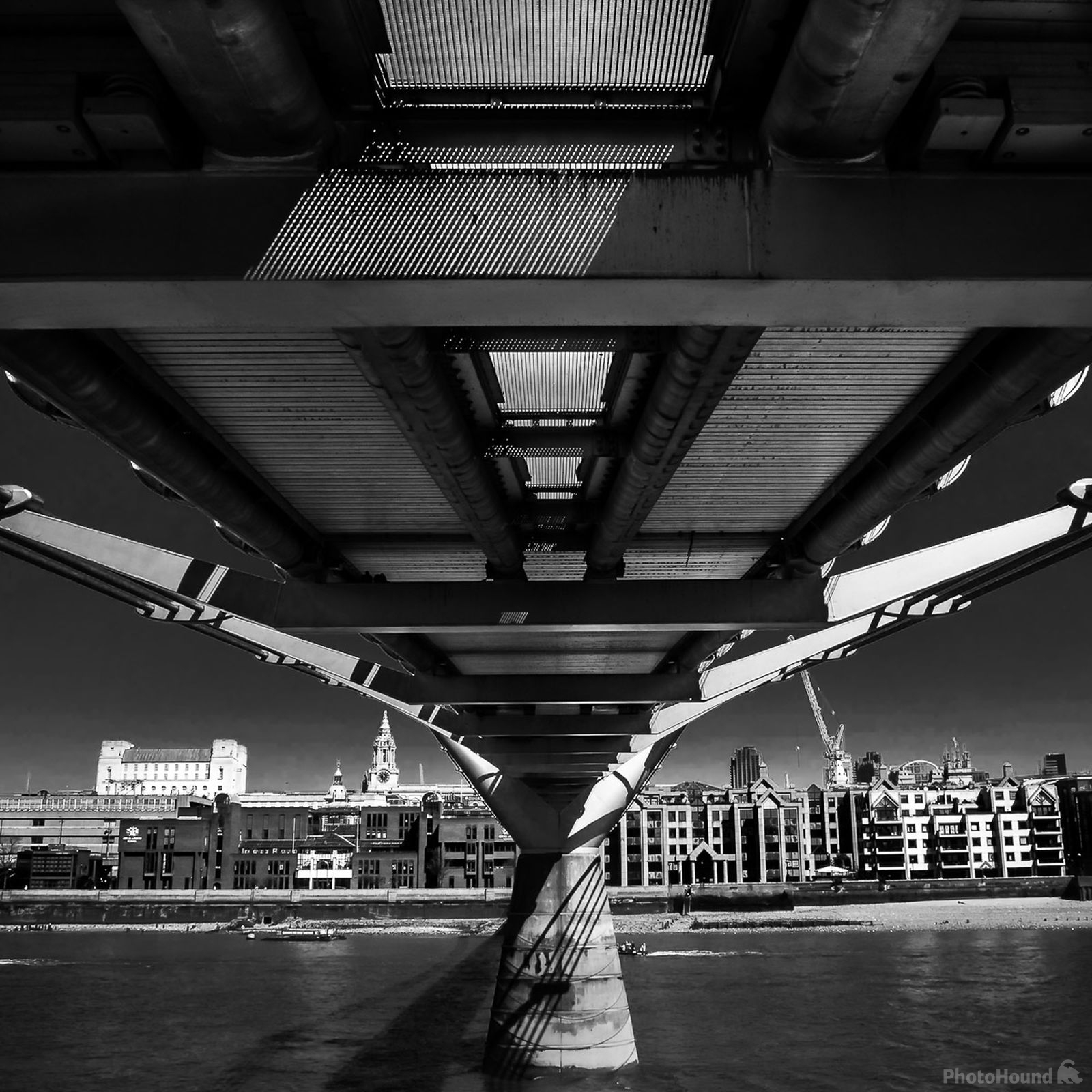Image of Beneath Millennium Bridge (Northbank) by Jo Whitnell