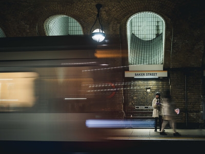 images of London - Baker Street Tube Station